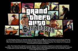 Grand Theft Auto San Andreas version