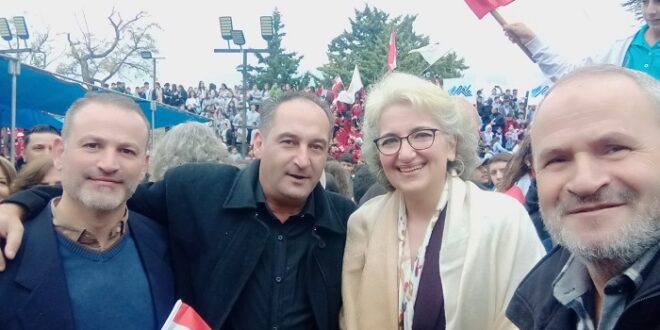 وفد رابطة الأساسي شارك وزيرة التربية في مهرجان الاستقلال