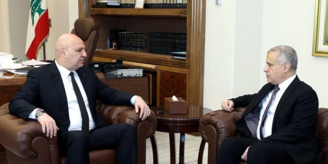 طرابلسي بحث مع رئيس الجمهورية ملفات الادارة العامة والتفرغ