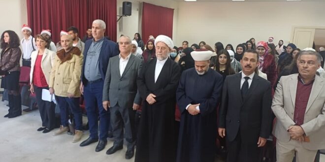 مهرجان ثقافي حواري ميلادي في الآداب5: الوحدة في التنوّع أفق من التعايش والحوار المستدام