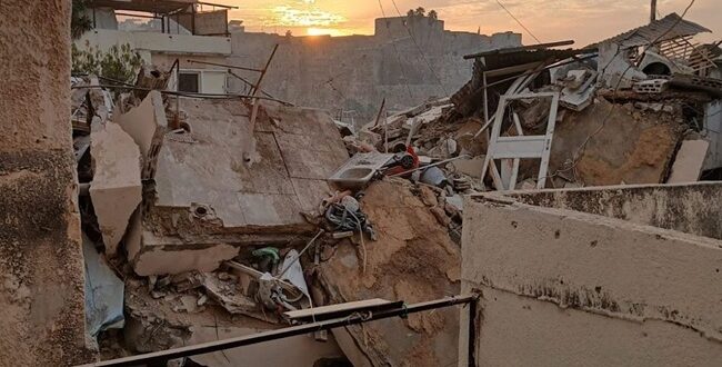 وزارة التربية تقفل المدرسة قرب المبنى المنهار في طرابلس إحترازيا