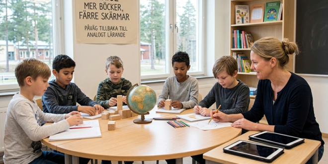 السويد تتجه للتقليل من استخدام أجهزة الآيباد في المدارس