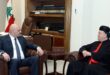 نصار موفدا من الراعي: أكدت للرئيس عون ضرورة الحفاظ على التوازن الوطني في مرسوم التفرغ