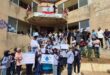أهالي جون نظموا وقفة احتجاجا ورفضا لقرار دمج الثانوية