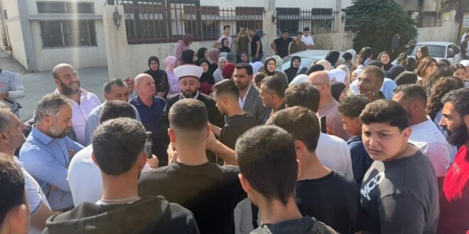 تجمع أهالي وطلاب حوش الحريمة: نريد المدرسة الرسمية!